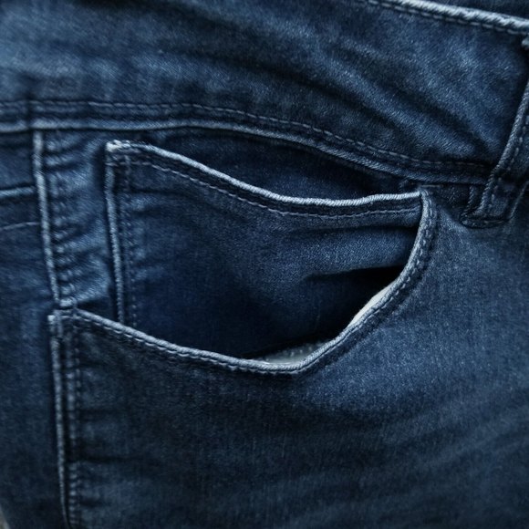 Indigo Rein Women's 11 Blue Skinny Jeans 32.75" 30.5" 8" - Picture 3 of 11